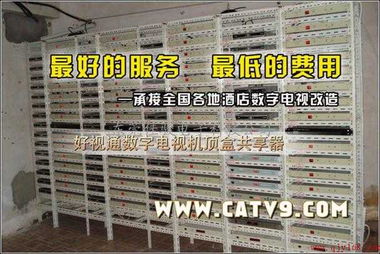 宿舍工厂学校有线电视改造工程必用产品4路有数电视共享器